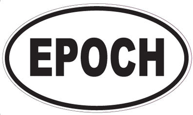 EPOCH - Oval Magnet
