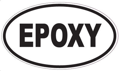 EPOXY - Oval Sticker