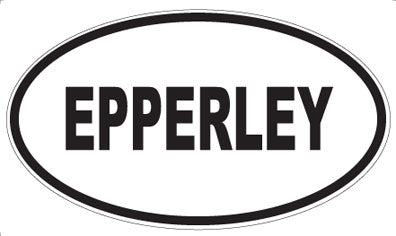 EPPERLEY - Oval Sticker