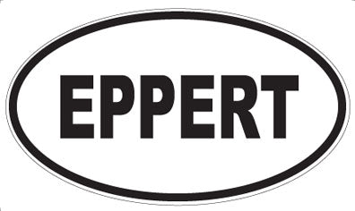 EPPERT - Oval Sticker