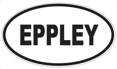 EPPLEY - Oval Sticker