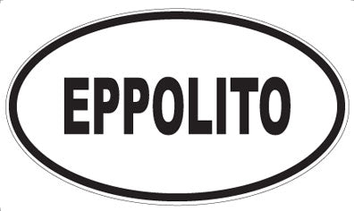 EPPOLITO - Oval Sticker