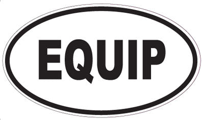 EQUIP - Oval Magnet