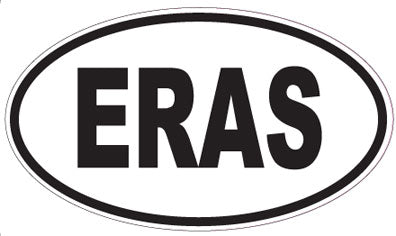 ERAS - Oval Sticker