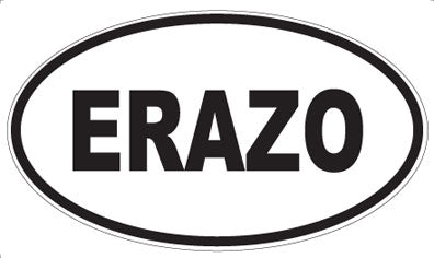 ERAZO - Oval Magnet