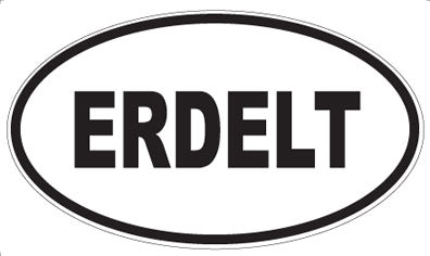 ERDELT - Oval Magnet