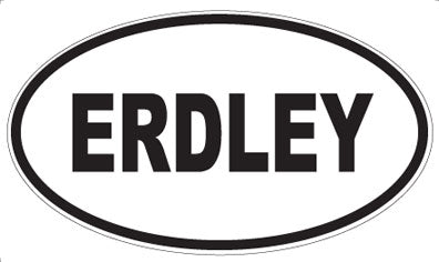 ERDLEY - Oval Magnet