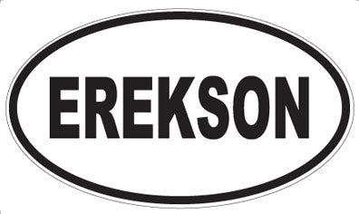 EREKSON - Oval Magnet