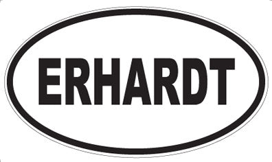 ERHARDT - Oval Magnet