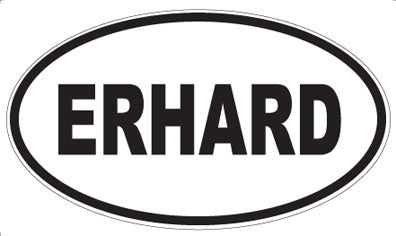 ERHARD - Oval Magnet