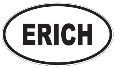ERICH - Oval Magnet