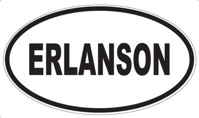 ERLANSON - Oval Magnet