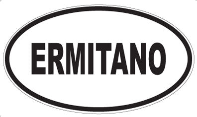 ERMITANO - Oval Magnet