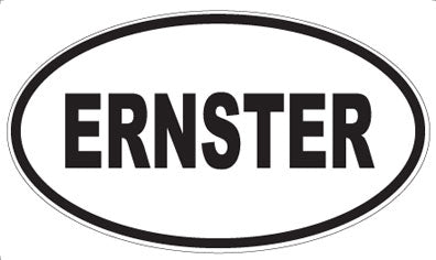 ERNSTER - Oval Magnet