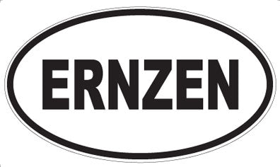 ERNZEN - Oval Magnet