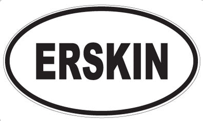 ERSKIN - Oval Magnet
