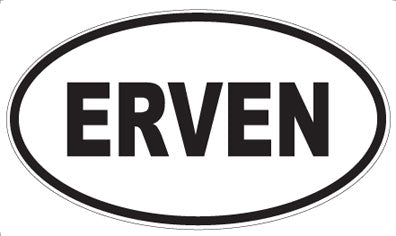 ERVEN - Oval Magnet