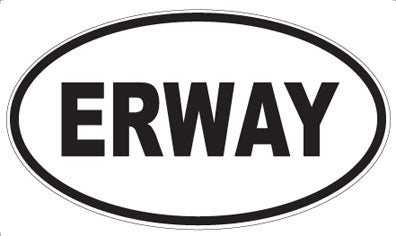 ERWAY - Oval Magnet