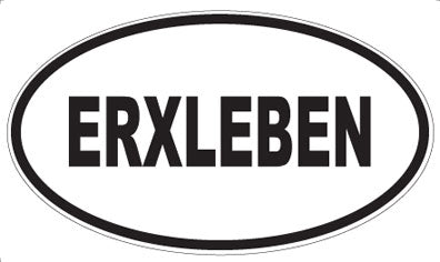 ERXLEBEN - Oval Magnet