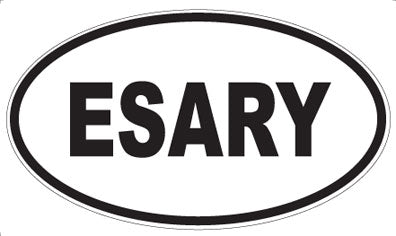 ESARY - Oval Magnet
