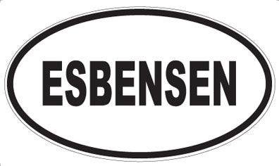 ESBENSEN - Oval Magnet