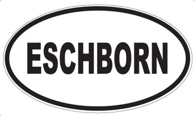 ESCHBORN - Oval Magnet