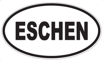 ESCHEN - Oval Magnet