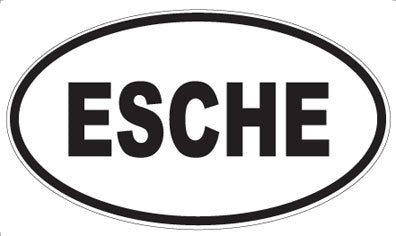 ESCHE - Oval Magnet