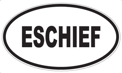 ESCHIEF - Oval Magnet