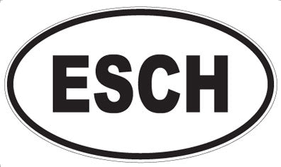 ESCH - Oval Magnet