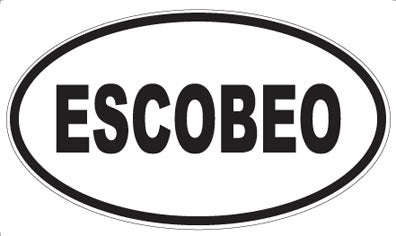 ESCOBEO - Oval Magnet