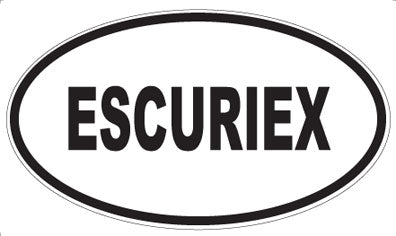 ESCURIEX - Oval Magnet