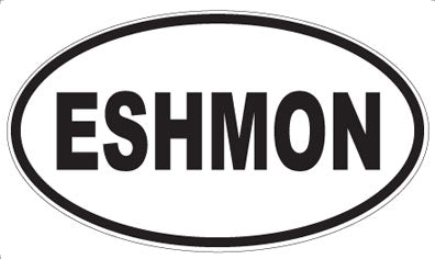 ESHMON - Oval Magnet