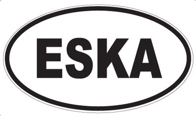 ESKA - Oval Sticker