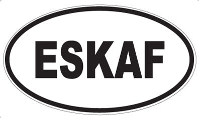 ESKAF - Oval Magnet