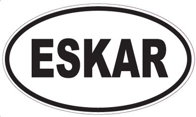 ESKAR - Oval Magnet
