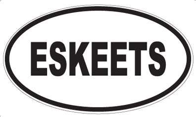 ESKEETS - Oval Magnet