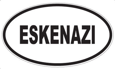 ESKENAZI - Oval Sticker