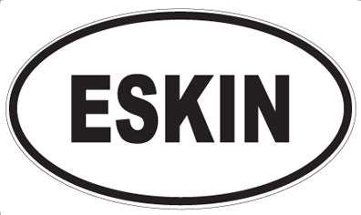 ESKIN - Oval Magnet