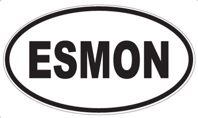 ESMON - Oval Magnet