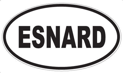 ESNARD - Oval Magnet