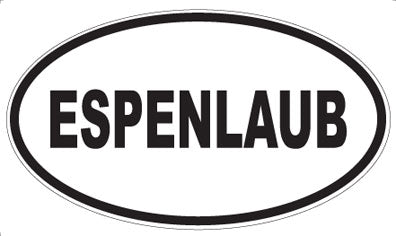 ESPENLAUB - Oval Magnet