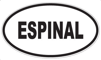ESPINAL - Oval Magnet