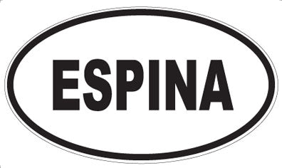ESPINA - Oval Magnet