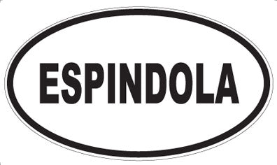 ESPINDOLA - Oval Magnet