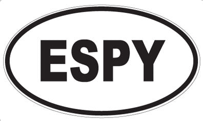 ESPY - Oval Magnet