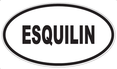 ESQUILIN - Oval Magnet