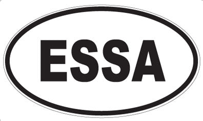 ESSA - Oval Sticker