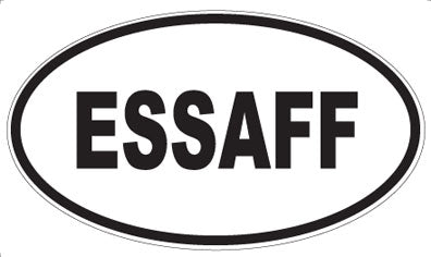 ESSAFF - Oval Magnet