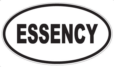 ESSENCY - Oval Sticker